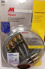 MONSTER CABLE M500V COMPONENT VIDEO 2M