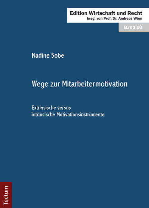 Thumbnail - Nadine Sobe | Wege Zur Mitarbeitermotivation | Taschenbuch | Deutsch