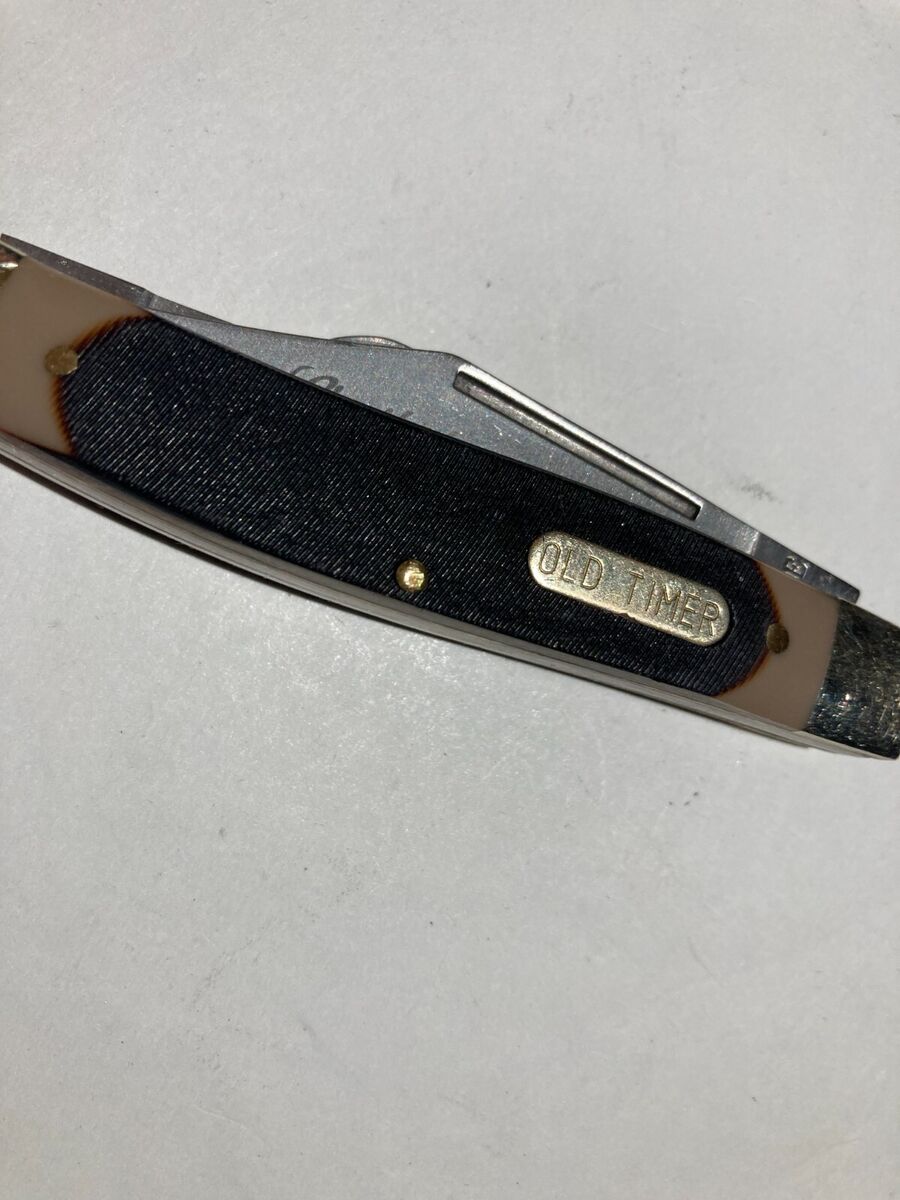 Schrade Old Timer 80T 8OT 3-Blade Folding Pocket Knife, Limited Edition | eBay Schrade Old Timer 80T 8OT 3-Blade Folding Pocket Knife, Limited Edition | eBay