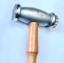 Texture Wide Circles-Dots Hammer Double Sided  Jewelry Metal Smith  REPOUSSE