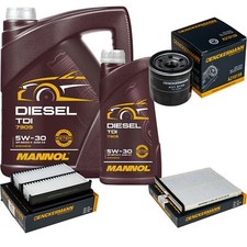 Denckermann Controllo Set mannol Diesel Tdi 5W-30 6L per Mazda 3 1.5