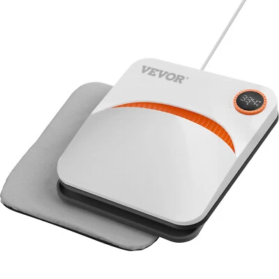 VEVOR Prensa de Calor Portátil 22,8 x 22,8 cm Transferencia por Sublimación DIY