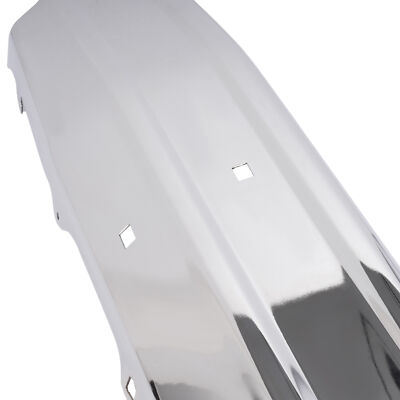 Chrome Front Bumper Face Bar For 1980-1986 Ford Bronco F100 F150 F250 F350 – Heavy Duty Steel, Bolt-On, With License Plate Cutout