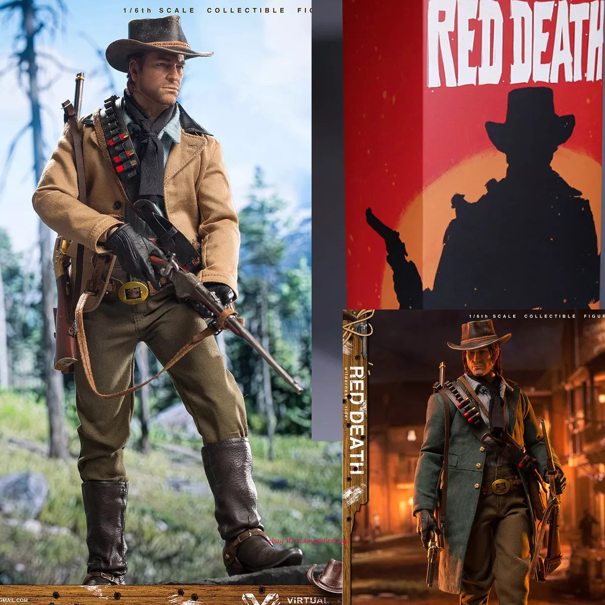 Vts Toys Red Dead Redemption Arthur Morgan 1/6 Action Figure Toy Model 2023