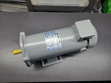 1HP DC MOTOR FRAME 56C 90VDC 1750RPM TEFC 90V PERMANENT MAGNET SPARE BRUSHES  