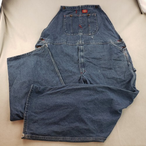 dickies stonewashed bib overalls