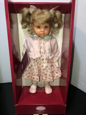 Vtg Gotz Doll 16.5  By Artist Hildegard Gunzel  Lara  LE New In Box 2003 Vinyl