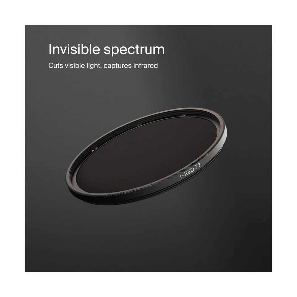 Urth 95mm Infrared (R72) Lens Filter (Plus+) — 720nm Spectrum IR Photograp - Image 2 of 4