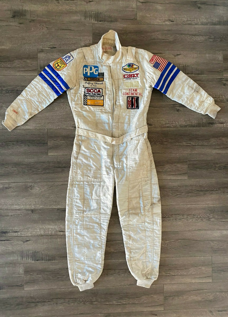 Vintage Simpson Race Worn Suit CART INDY M.C. West | eBay