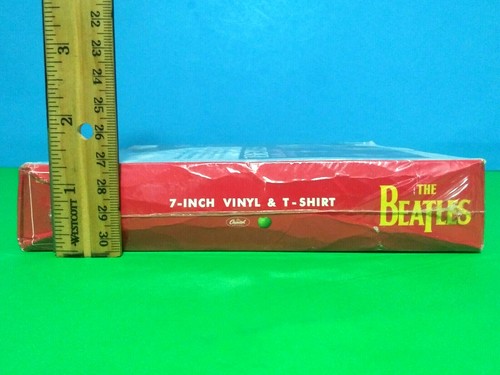 THE BEATLES Hello Goodbye I Am The Walrus Vinyl Record & XL T-Shirt Gift Set - Picture 5 of 7
