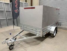 new Apache 7x4 Trailer Galvanised High Side Apache 7x4 Pro Max Trailer