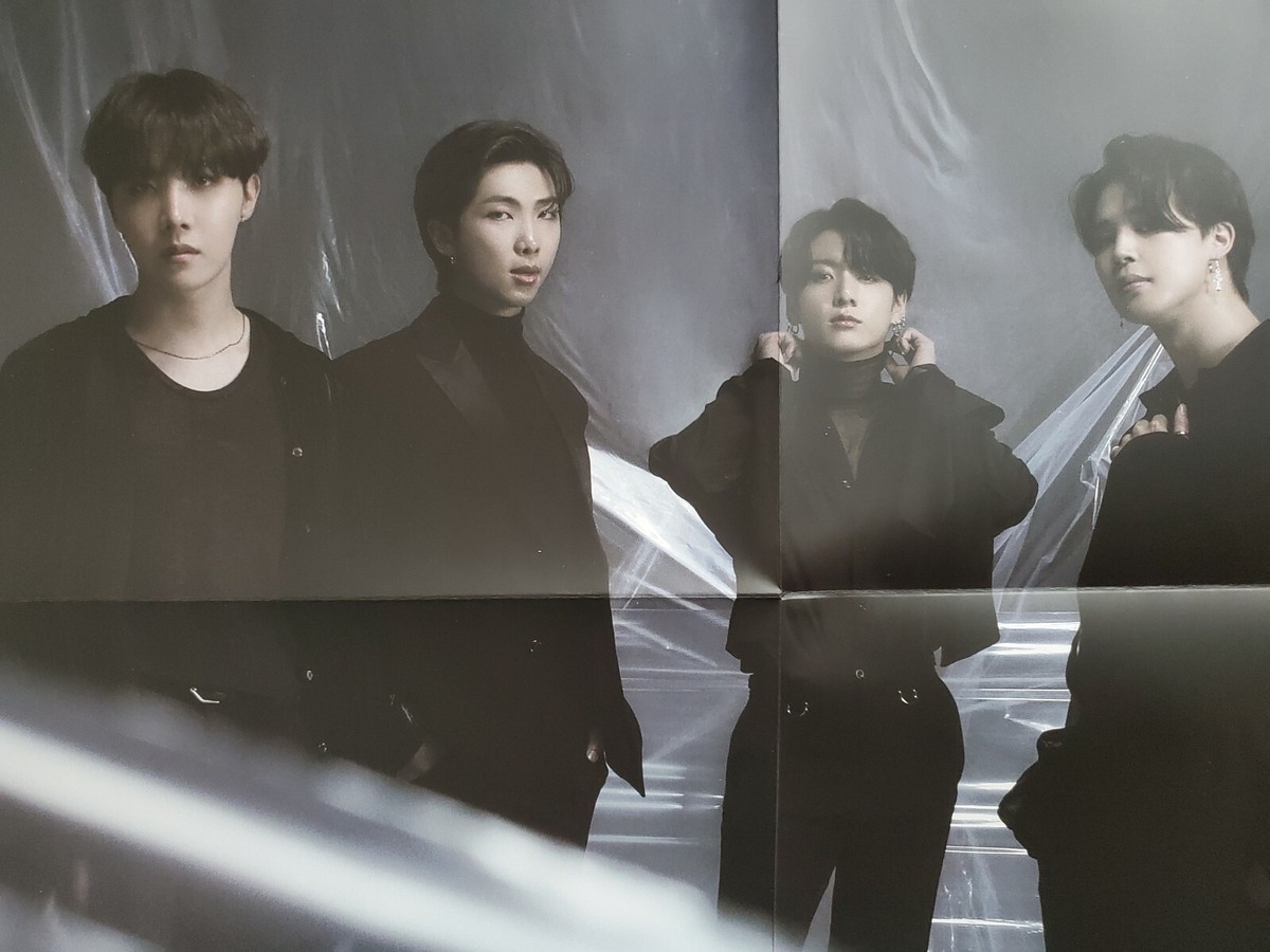 BTS MOTS Concept Photobook CLUE Folded Poster | eBay