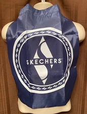 Sketchers Nylon Drawstring Bag / Backpack / Gym Bag Navy Blue