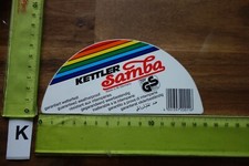 Alter Aufkleber Garten-Möbel Stühle Tisch Liegen KETTLER samba