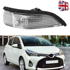 Right Wing Mirror Indicator Light Turn Signal Lens For Toyota Yaris 2011-2019 UK