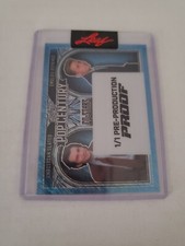 2024 Leaf CHRISTIAN SLATER Light Blue Pre-Production Proof card Pop Century #1/1