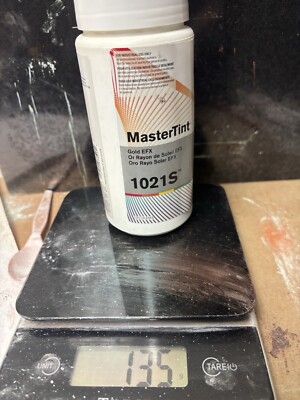 1021 S AXALTA CROMAX DUPONT MASTER TINT 100 GMS NEW SEALED GOLD EFX $119 REE SHi