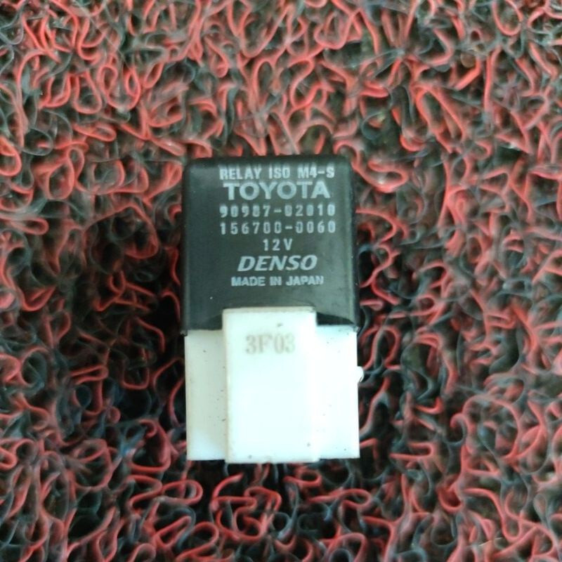 Toyota Relay ISO M4-S 90987-02010 156700-0060 12V Denso Japan | eBay