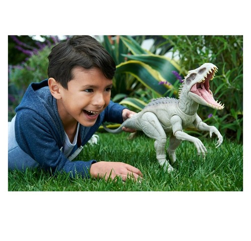 Jurassic World Camouflage 'N Battle Indominus Rex Action Figure Toy with Lights, - Picture 2 of 5