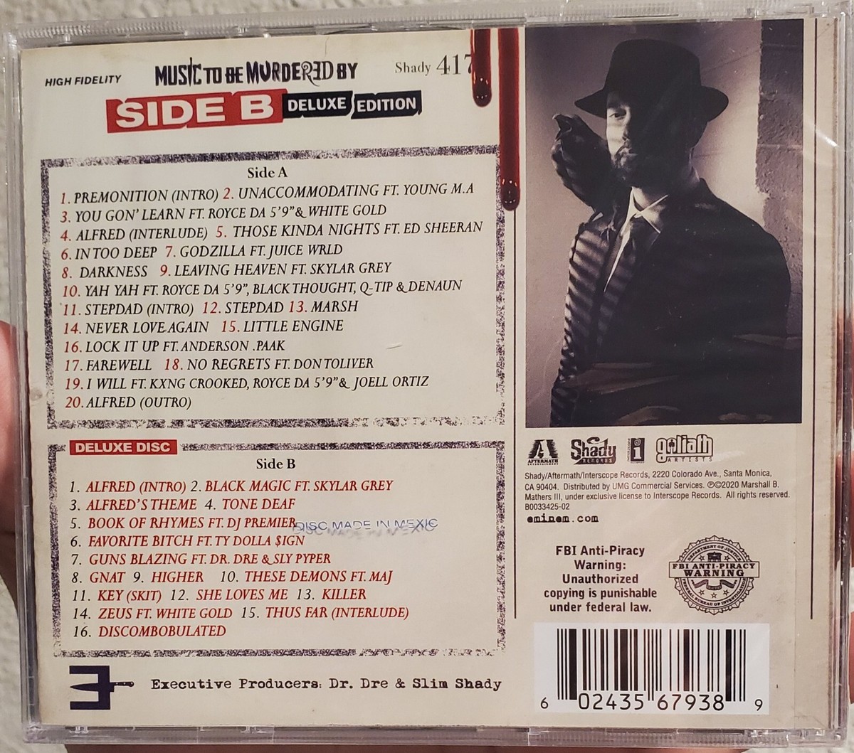 Eminem - MTBMB (Side B) レコード Eminem - Eminem-Music To Be Murdered By - Side B (Deluxe