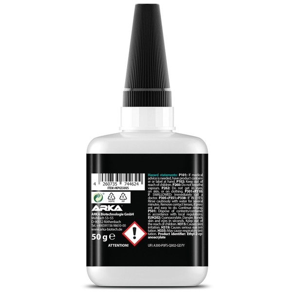 Schuhkleber 50G Kraftprotz Wasserfest Transparent Xxl Sekundenkleber-image