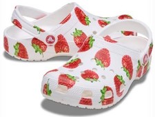 Crocs Classic Fresh Fruits Clog Strawberry BRAND NEW Women sizes 7-9 211008