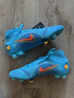 Nike Mercurial Superfly 8 Elite FG Chlorine Blue Mens Size 12 Made