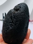 316G Saffordite-Rare Arizona glassy meteorite half transparent cintamani  90MM — photo 5