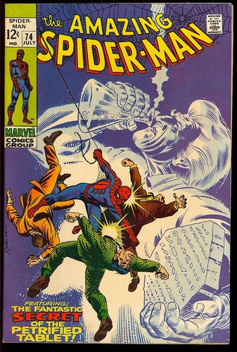 Amazing Spider-Man #74 Nice Silver Age Superhero Marvel Comic 1969 FN-