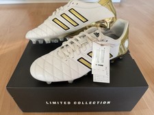 adidas 11 Pro Toni Kroos Fußballschuhe, Weiß/Gold, Größe 45 1/3