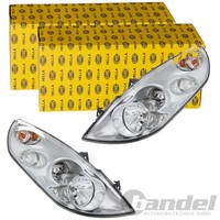 2X Hella FF Halogen Scheinwerfer Passend FüR Opel Movano Renault Master