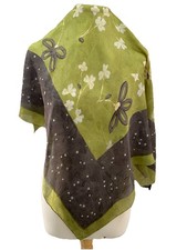 S14# Giorgio Armani Multicolor Silk Scarf 34 ...