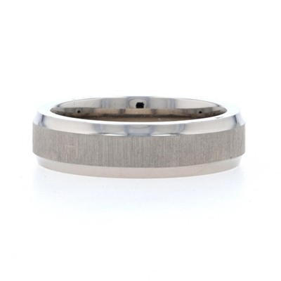 NEW Men's Wedding Band - Titanium Matte Mon Cheri Ring 7.5 Comfort Fit Mon Cheri