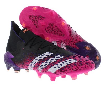 Adidas Predator Freak .1 Firm Ground Mens Shoes Size 7, Color: Core Black/Cloud