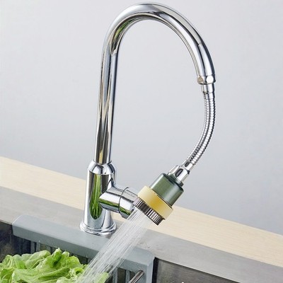 360 Rotation Wasserhahn Verlängerung mit Filter für Küchenarmatur Antisplash
