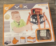 Hexbug Vex Robotics Spider Robotic Kit Remote Control Construction Set Used