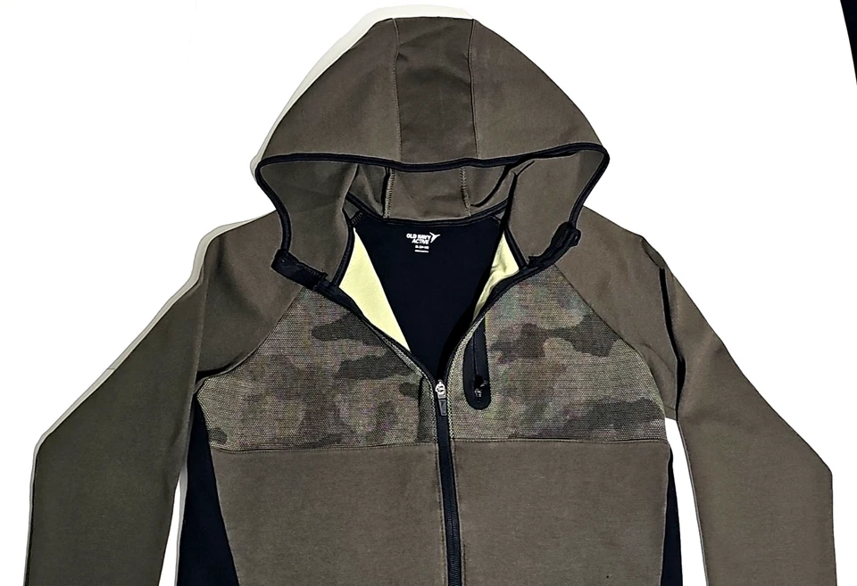 Conjunto de sudadera con capucha y pantalones de vellón dinámico activo OLD NAVY para niños talla XL 14-16 Foto 2 de 4