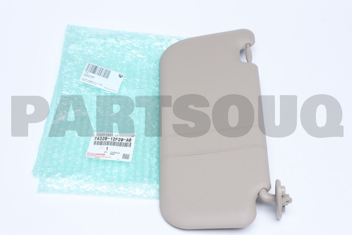 本体 車用サンバイザー for トヨタ 4Runner 2004-2008 用、左運転席側