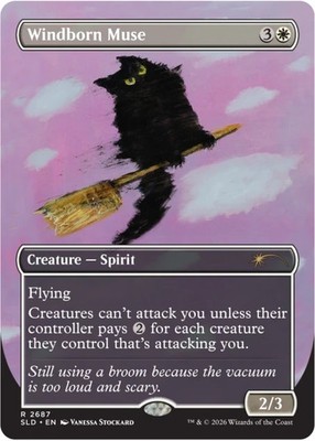 MTG Secret Lair Purr Majesty NONFOIL Magic Cats are the Best