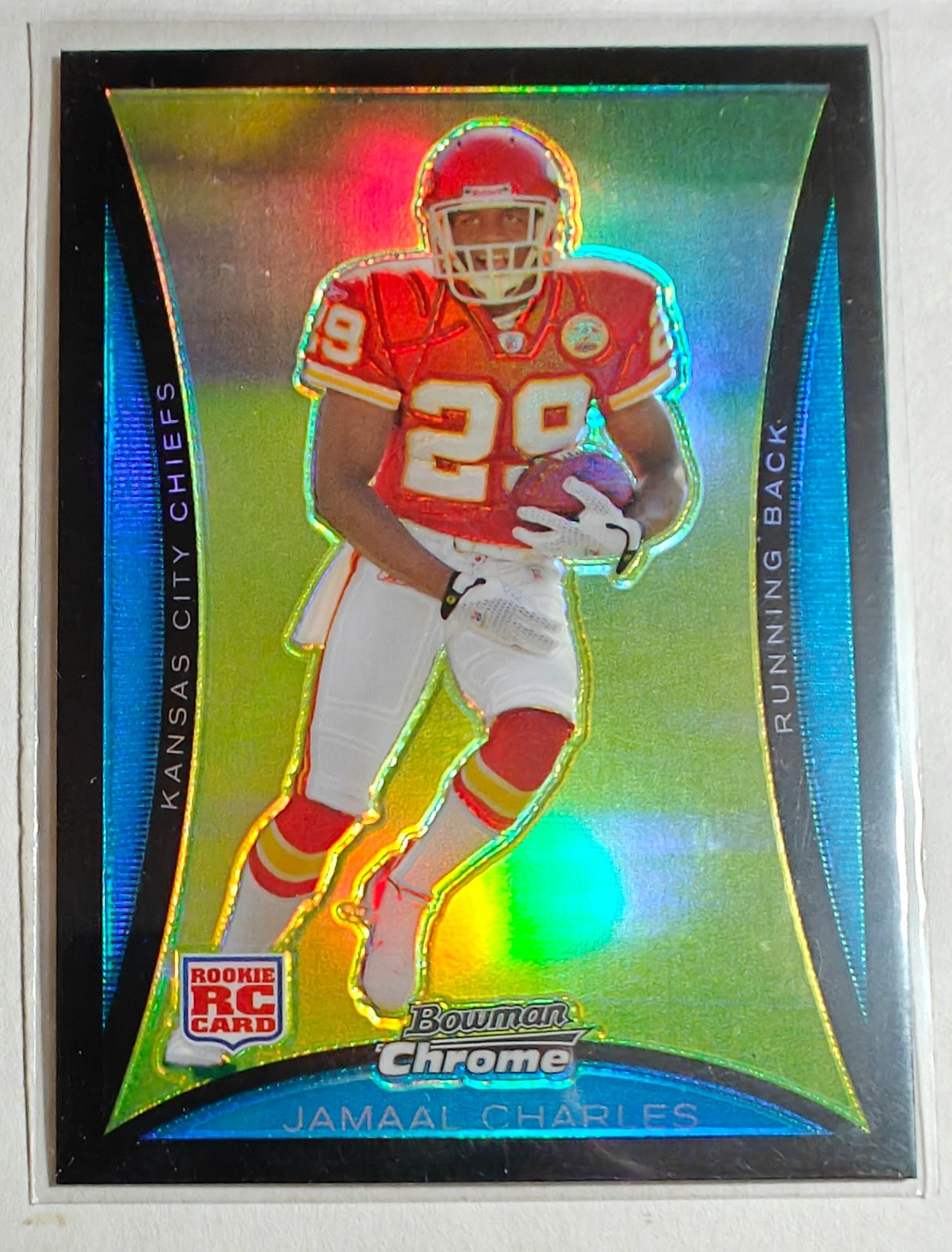 Jamaal Charles Bowman Chrome #BC78 Refractor