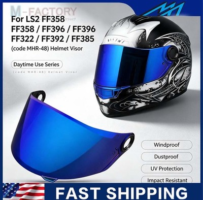 Resistant Day Helmet Visor For LS2 FF358 / FF396 / FF322 / FF392 / FF385 Nnw