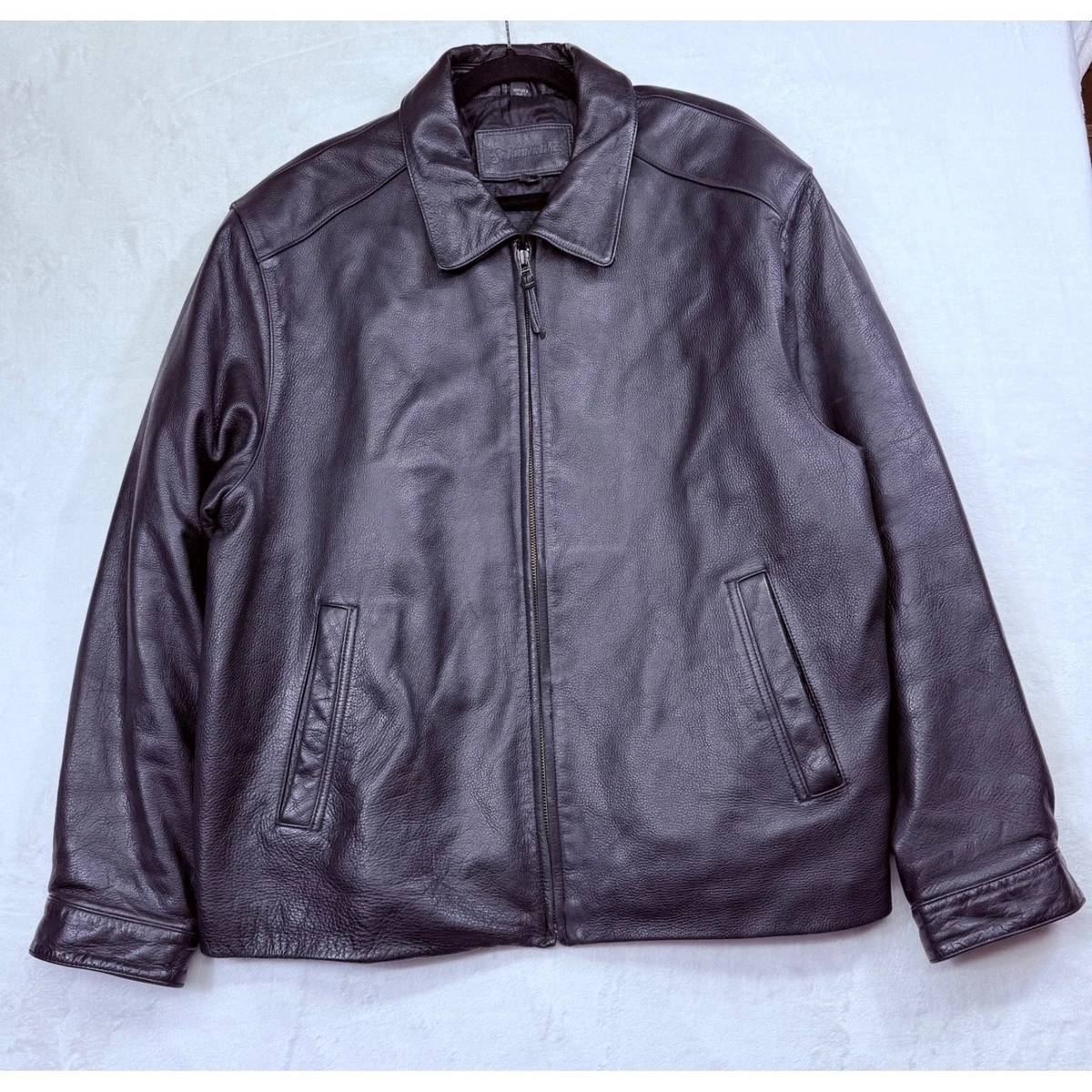 St. John's Bay Leather Outer Shell Black Coats, Jackets & Vests