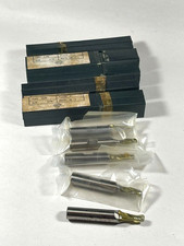 3/16" 2 flute end mill 3/8" shank 5pc set