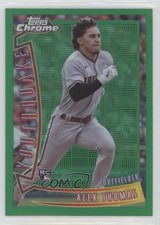 2022 Topps Chrome Sonic 1996 Youthquake Green 39/99 Alek Thomas #YQ-29 13jn