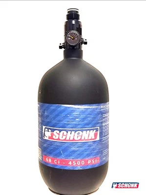 MARKENLOS Paintball Hp System 1,1l 300 Bar Flasche + Regulator 300 bar Sonderangebot !