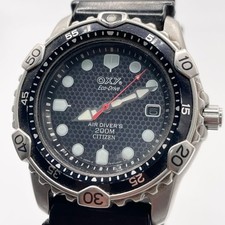 Working CITIZEN OXY Eco-Drive AIR DIVER'S Excellent