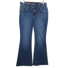 NWT Wrangler Retro Mae Mid Rise Bootcut Jeans Dark Wash Western Y2K Size 9