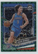 2023-24 Panini Donruss Optic Green Velocity Prizm 45/49 Josh Giddey #33