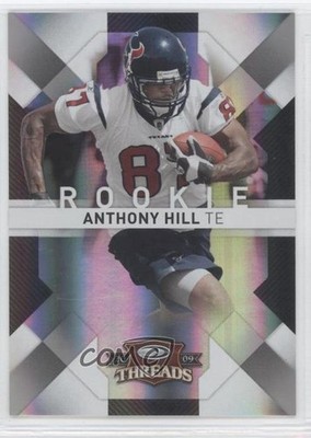 2009 Donruss Threads Century Proof Silver /250 Anthony Hill #106 Rookie RC 0b5