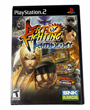 SNK Playmore Art of Fighting Anthology w/ Manual Disc & Case (PS2, 2007)